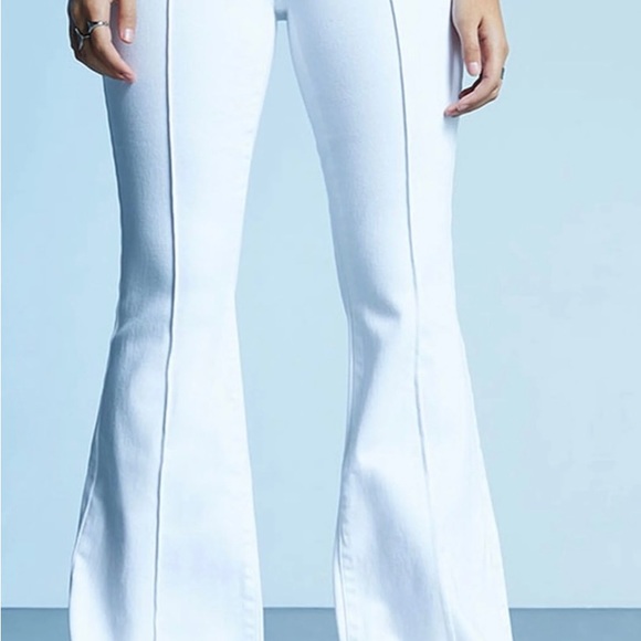 PacSun White Seam Liw Rise Flare Jean SZ 26 - Picture 3 of 4